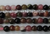 CTO450 15.5 inches 3mm round natural tourmaline gemstone beads