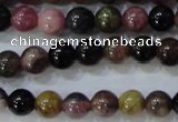 CTO453 15.5 inches 6mm round natural tourmaline gemstone beads