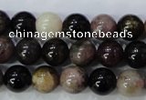 CTO454 15.5 inches 8mm round natural tourmaline gemstone beads