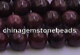 CTO501 15.5 inches 5mm - 5.5mm round natural red tourmaline beads