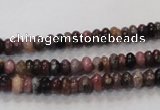 CTO51 15.5 inches 3*5mm rondelle natural tourmaline beads wholesale