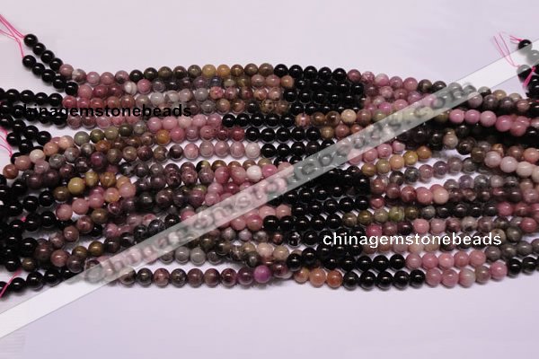 CTO55 15.5 inches 10mm round natural tourmaline gemstone beads