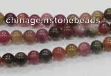 CTO62 15.5 inches 6mm round natural tourmaline gemstone beads