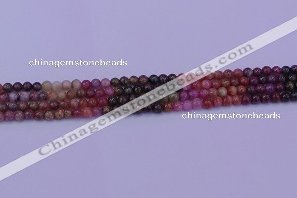 CTO622 15.5 inches 6mm round tourmaline gemstone beads wholesale