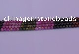 CTO626 15.5 inches 5mm round tourmaline gemstone beads wholesale