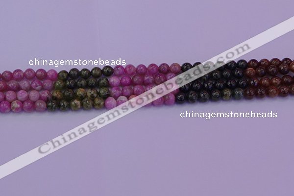 CTO627 15.5 inches 6mm round tourmaline gemstone beads wholesale