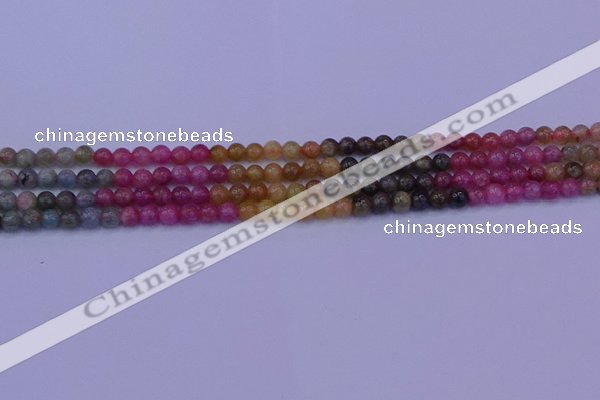 CTO632 15.5 inches 6mm round tourmaline gemstone beads wholesale