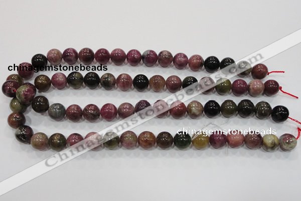 CTO64 15.5 inches 9mm round natural tourmaline gemstone beads