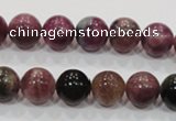 CTO65 15.5 inches 10mm round natural tourmaline gemstone beads