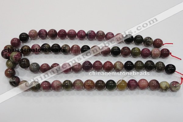 CTO65 15.5 inches 10mm round natural tourmaline gemstone beads