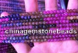 CTO665 15.5 inches 4mm round natural tourmaline gemstone beads