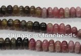 CTO69 15.5 inches 5*8mm rondelle natural tourmaline gemstone beads