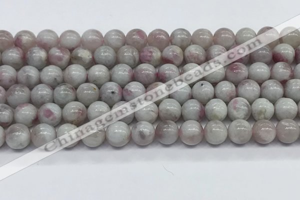 CTO692 15.5 inches 8mm round pink tourmaline gemstone beads