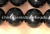 CTO703 15.5 inches 10mm round black tourmaline beads wholesale