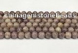 CTO721 15.5 inches 8mm round Chinese tourmaline beads