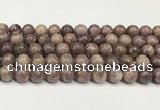 CTO722 15.5 inches 10mm round Chinese tourmaline beads