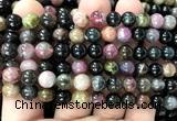 CTO747 15 inches 8mm round tourmaline gemstone beads