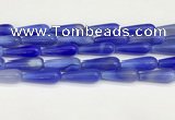 CTR426 15.5 inches 10*30mm teardrop agate beads wholesale