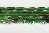 CTR432 15.5 inches 10*30mm teardrop agate beads wholesale