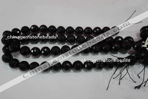 CTU1488 15.5 inches 18mm faceted round synthetic turquoise beads