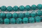 CTU1673 15.5 inches 8mm round synthetic turquoise beads