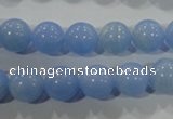 CTU1733 15.5 inches 8mm round synthetic turquoise beads