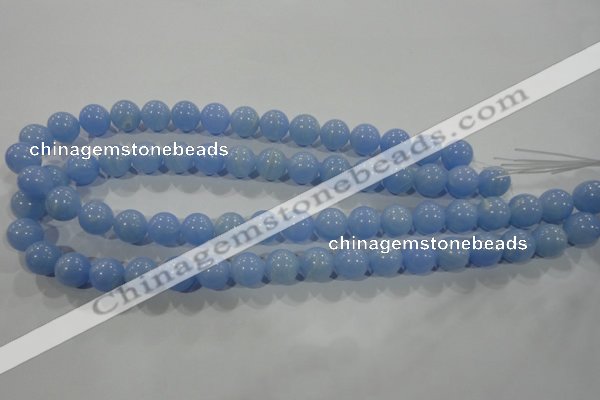 CTU1734 15.5 inches 10mm round synthetic turquoise beads