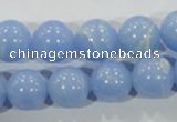 CTU1737 15.5 inches 16mm round synthetic turquoise beads