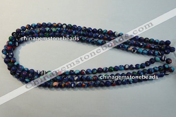 CTU2071 15.5 inches 6mm round synthetic turquoise beads