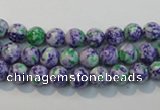 CTU2151 15.5 inches 6mm round synthetic turquoise beads