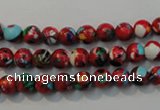 CTU2181 15.5 inches 6mm round synthetic turquoise beads