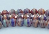 CTU240 16 inches 8mm round imitation turquoise beads wholesale