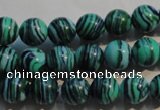 CTU2405 15.5 inches 10mm round synthetic turquoise beads