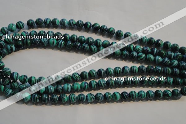 CTU2405 15.5 inches 10mm round synthetic turquoise beads