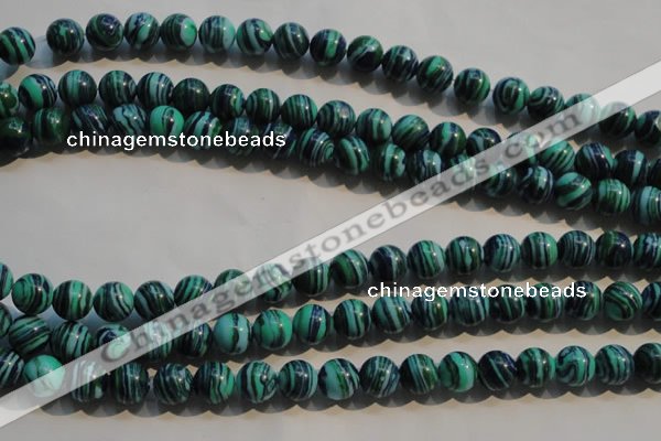 CTU2406 15.5 inches 12mm round synthetic turquoise beads