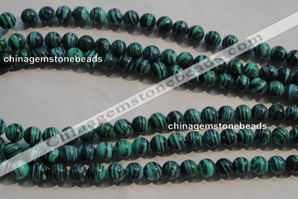 CTU2407 15.5 inches 14mm round synthetic turquoise beads