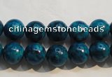 CTU2413 15.5 inches 10mm round synthetic turquoise beads