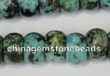 CTU2471 15.5 inches 10*14mm rondelle African turquoise beads wholesale