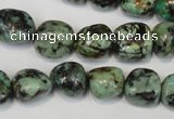 CTU2472 15.5 inches 12*13mm nuggets African turquoise beads wholesale