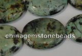 CTU2477 15.5 inches 22*30mm oval African turquoise beads wholesale