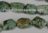 CTU2482 15.5 inches 12*16mm - 13*18mm freeform African turquoise beads