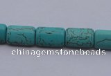 CTU25 15.5 inches 18*25mm rectangle blue turquoise beads Wholesale