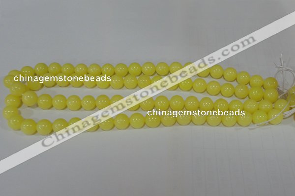 CTU2518 15.5 inches 10mm round synthetic turquoise beads