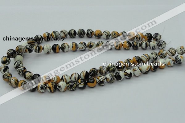CTU256 16 inches 10mm round imitation turquoise beads wholesale