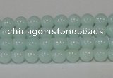 CTU2563 15.5 inches 4mm round synthetic turquoise beads