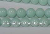 CTU2566 15.5 inches 10mm round synthetic turquoise beads