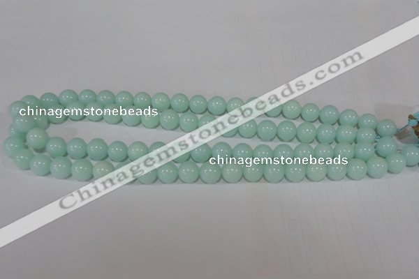 CTU2566 15.5 inches 10mm round synthetic turquoise beads