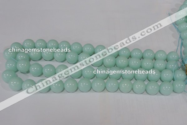 CTU2568 15.5 inches 14mm round synthetic turquoise beads