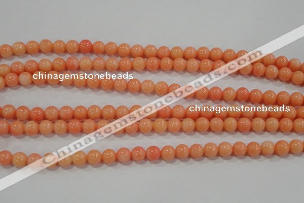 CTU2632 15.5 inches 6mm round synthetic turquoise beads