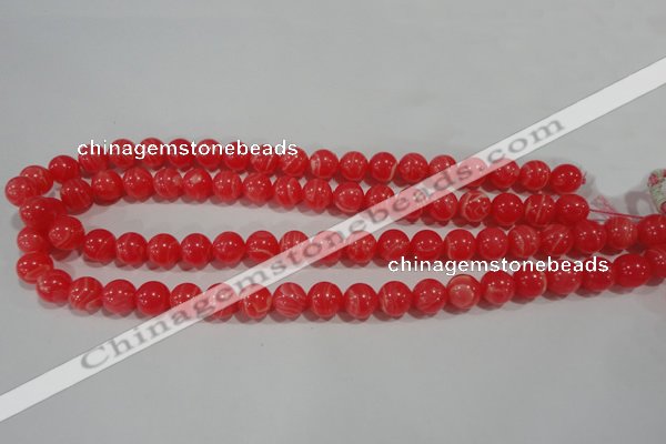 CTU2733 15.5 inches 10mm round synthetic turquoise beads